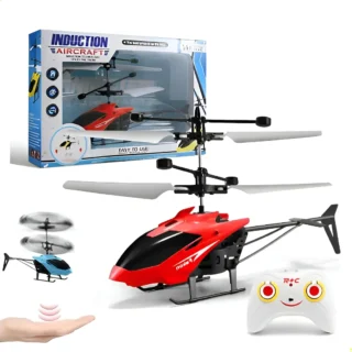 Helicóptero Control Remoto Avión Inducción Doble Vía