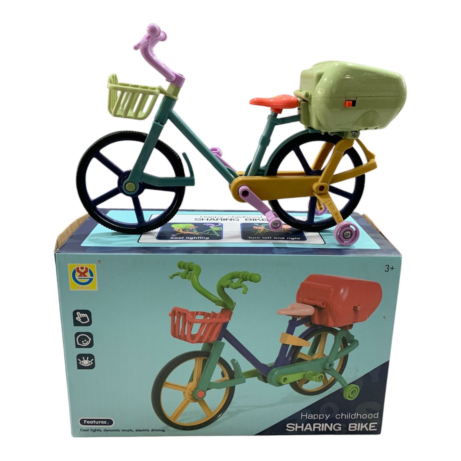Bicicleta a pila luz y sonido