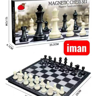 Ajedrez Magnético Lebaijia Tablero Plegable Fichas Imantadas