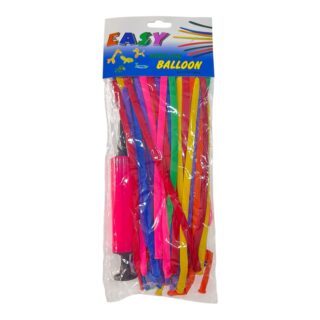 Globos Largos Con Inflador