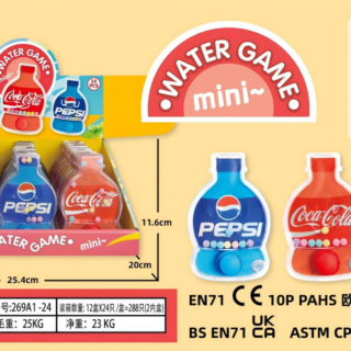 juego de agua coca