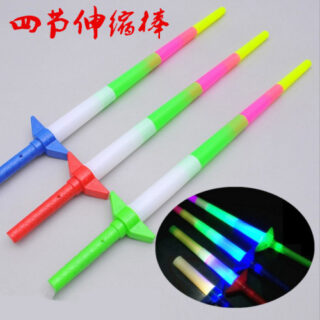 Espada Luminosa Led Extensible Plastica Luces