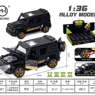 Auto camión 4x4 A Fricción con luz y sonido