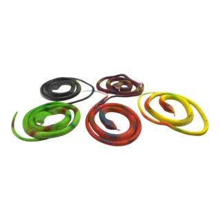 Serpiente de goma