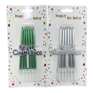 Velas de cumpleaños + Topper