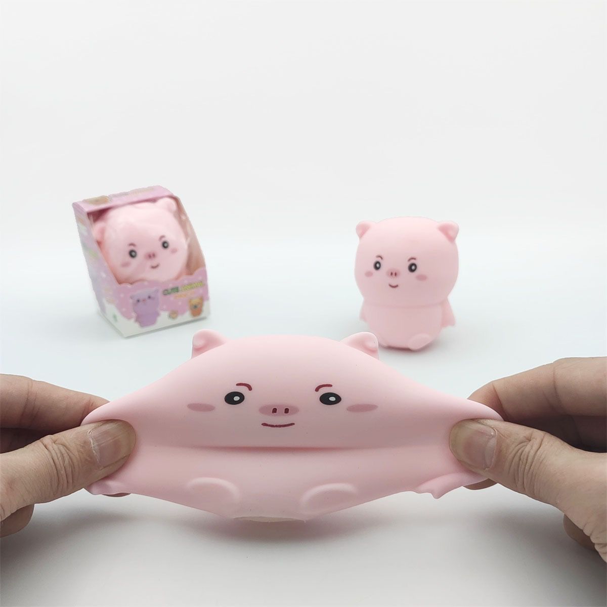 squishy Pinch Cute Animal Chanchito - Imagen 2