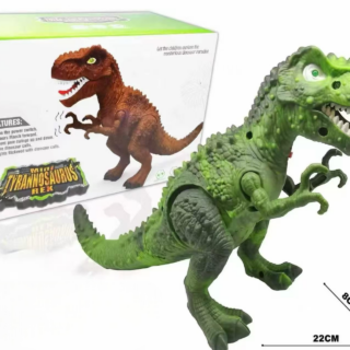 Dinosaurio Juguete A pila Con Luz y Sonido