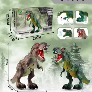 Dinosaurio Juguete A pila Con Luz y Sonido