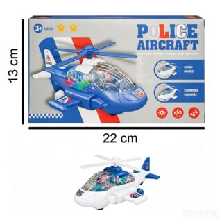 Helicóptero a pila con luz y sonido