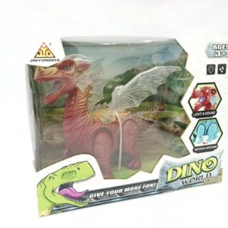 Dinosaurio Juguete A pila Con Luz y Sonido