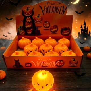 Calabaza Con Luz Led Halloween