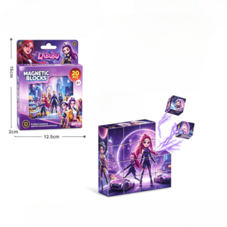 Rompecabezas De Cubos Magnéticos K-Pop X20 Piezas