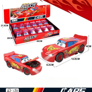 Auto cars metal con luz y sonido
